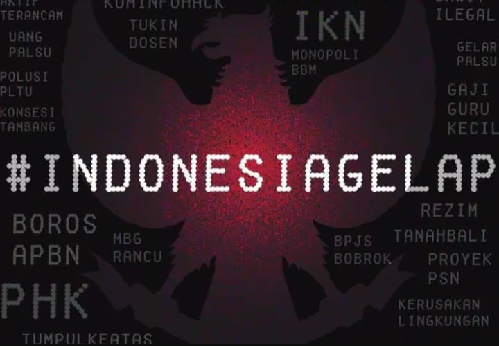 Poster peringatan darurat kembali ramai diperbincangkan di media sosial.