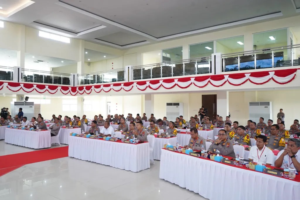 RAPIM: Polda Kaltim gelar rapim yang dipimpin langsung Kapolda Kaltim Irjen Pol Nanang Avianto.
