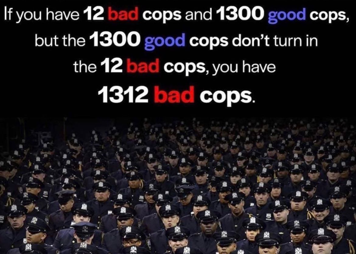 Konten 1312 ACAB yang bertebaran di media sosial.