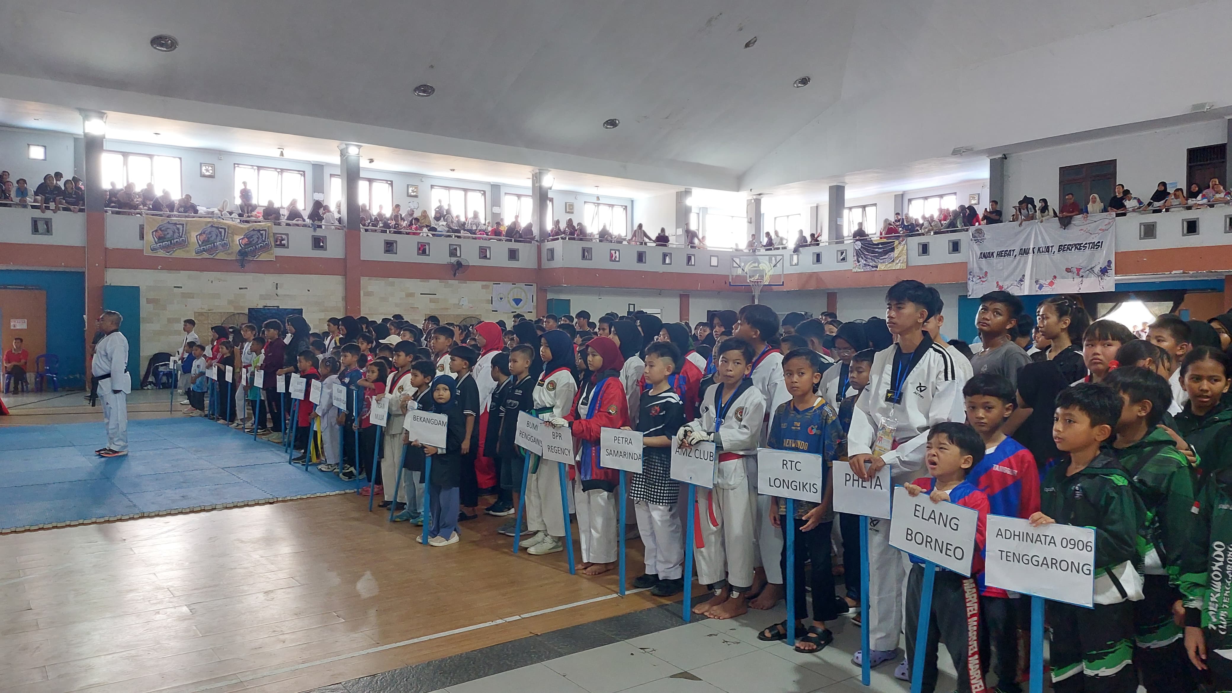 Balikpapan Intern Student Taekwondo Championship I 2025 jadi momen pembinaan atlet pelajar di daerah.