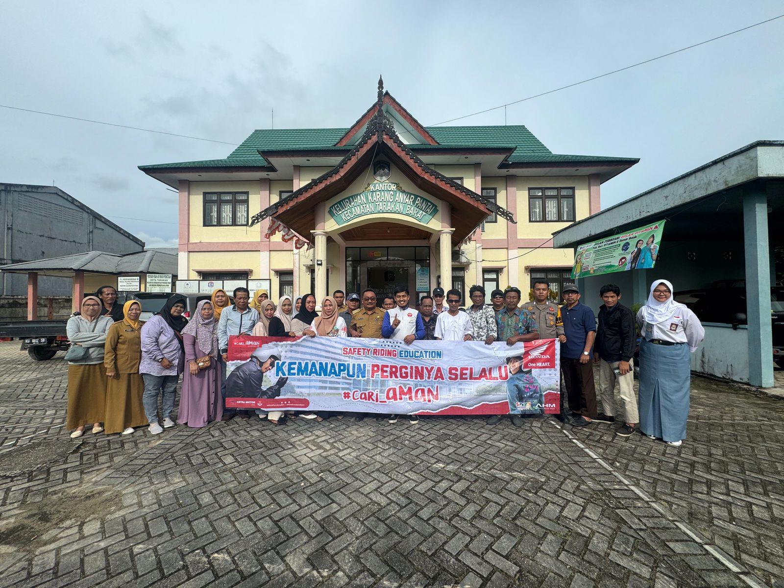 KAMPANYE: Astra Motor Kaltim 1 mengajak pengendara memahami pentingnya teknik berkendara yang benar dan penggunaan perlengkapan yang sesuai.