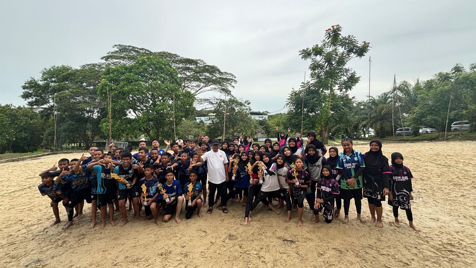 Kejurkot Beach Handball Seri 3 tuntas digelar, Minggu (23/2).