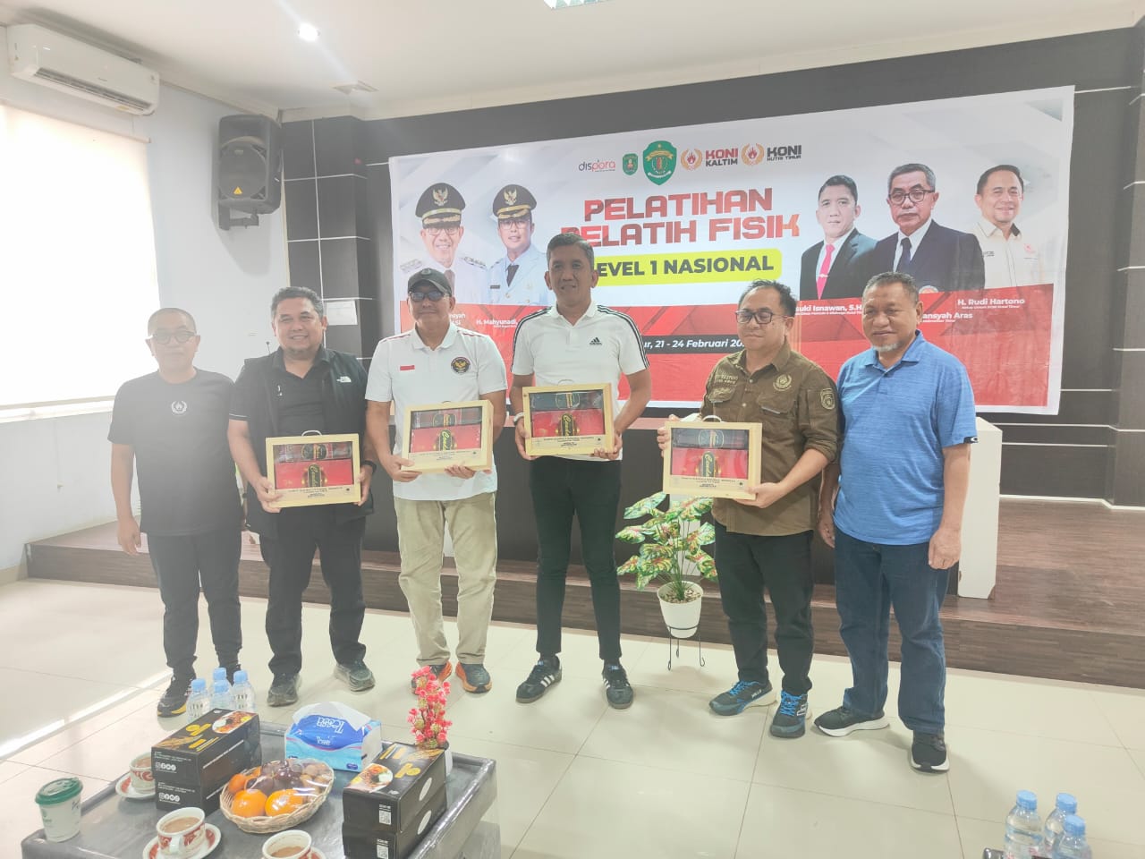 Pelatihan pelatih fisik di Kutai Timur berlangsung selama empat hari.