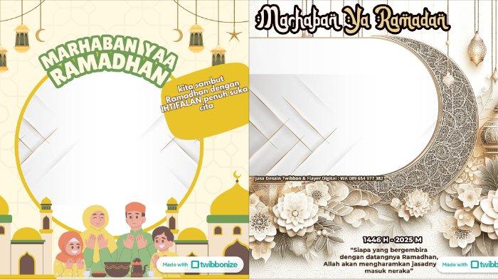 Twibbon Marhaban Ya Ramadan 2025.
