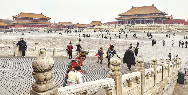 JADI MUSEUM: Kawasan Forbidden City di Beijing yang sempat menjadi tempat tinggal 24 kaisar pada Dinasti Qing dan Dinasti Ming hingga tahun 1420.