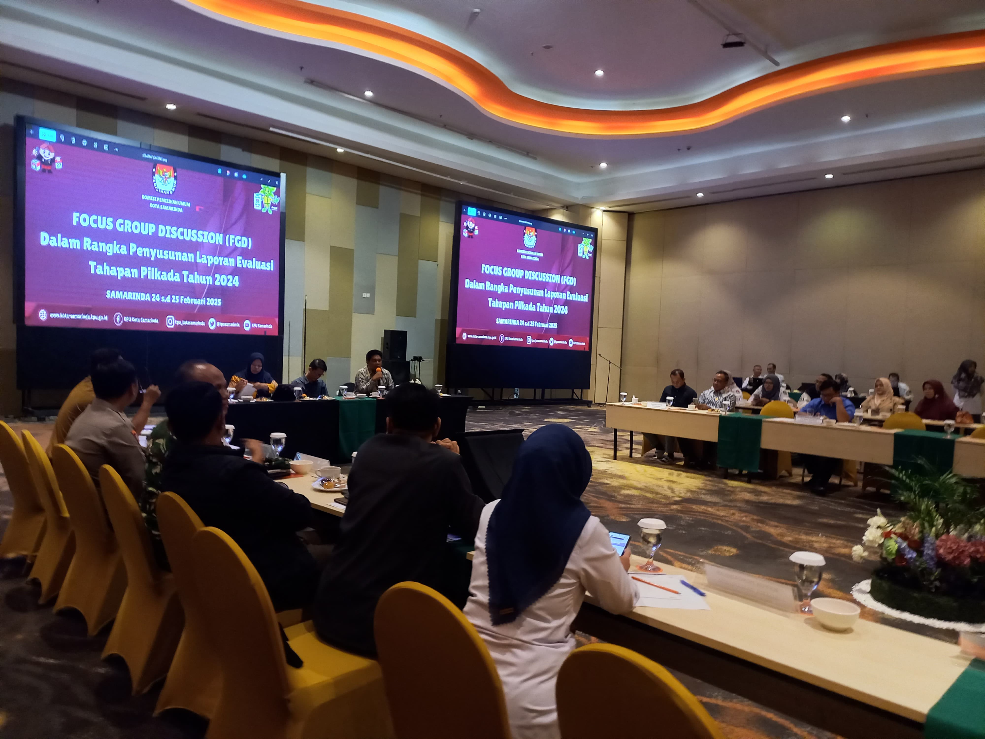 KPU: Menerima sejumlah saran dari stakeholder Pilkada 2024, dalam rangka penyusunan laporan evaluasi.