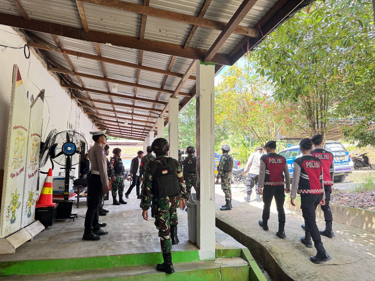 Patroli gabungan pantau perbatasan Indonesia-Malaysia. (IST)