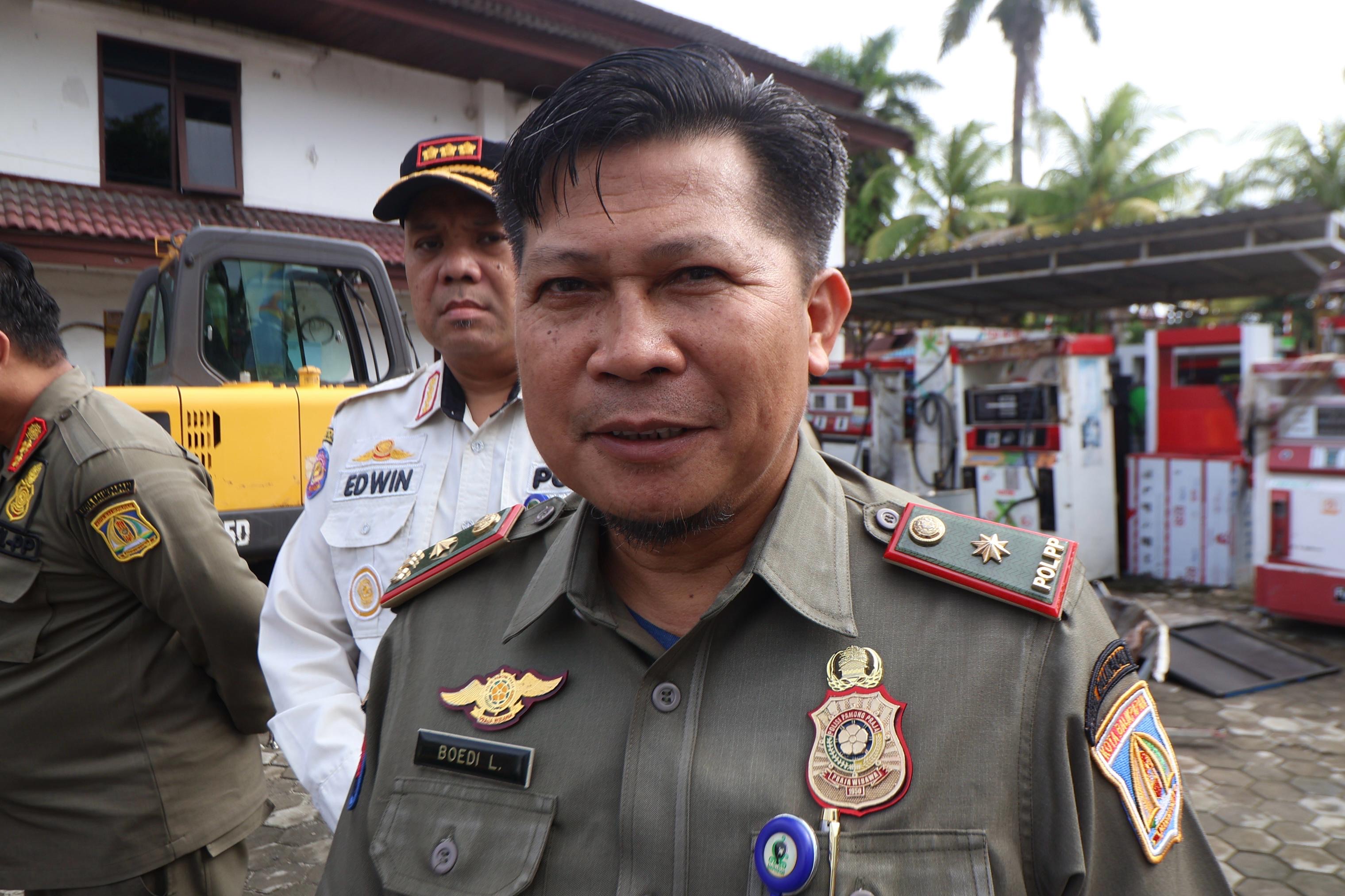 Kepala Satpol PP Balikpapan Boedi Liliono.