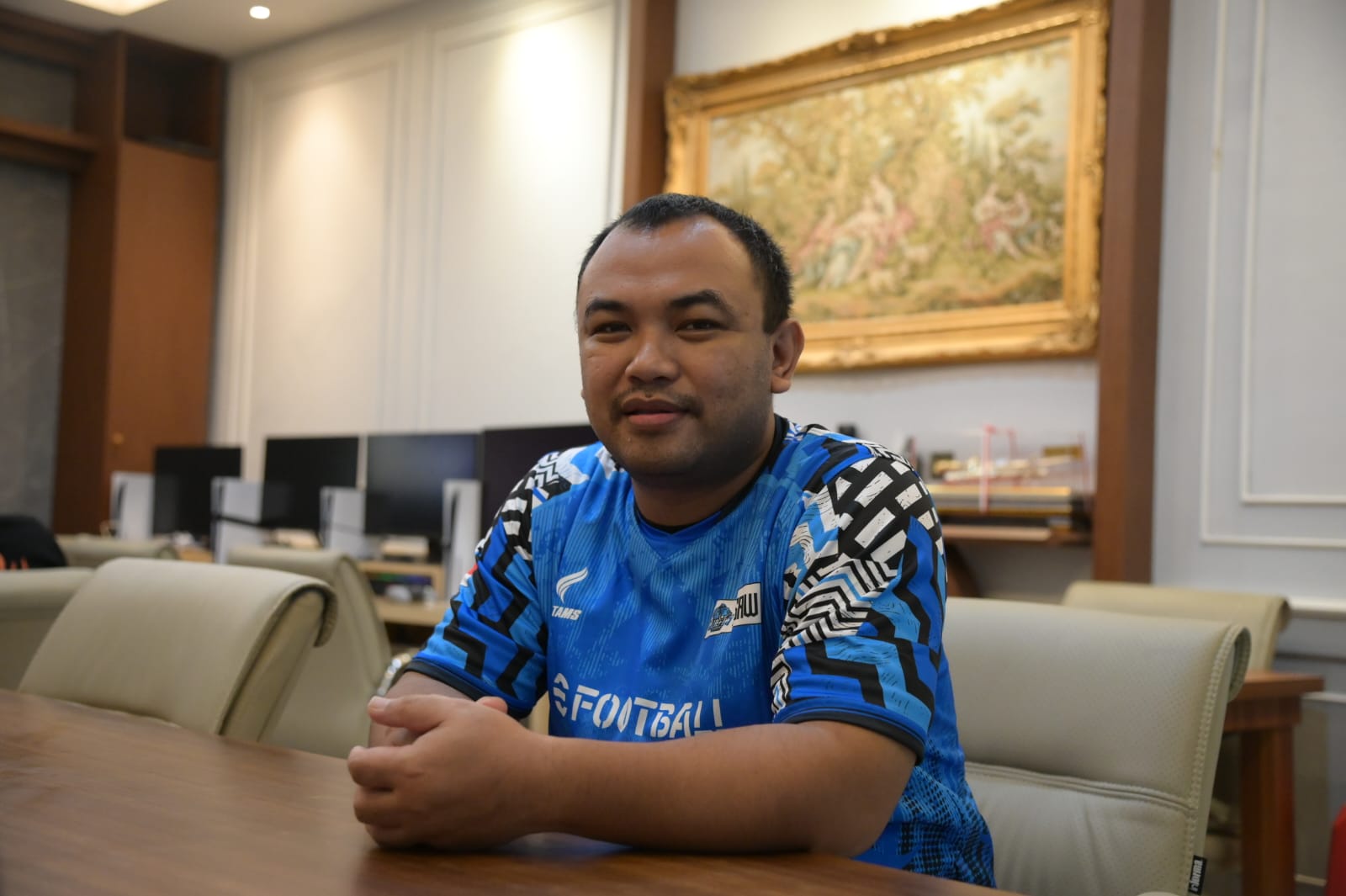 Kepala Divisi eFootball ESI Kaltim Sujarwo Arif Widodo.