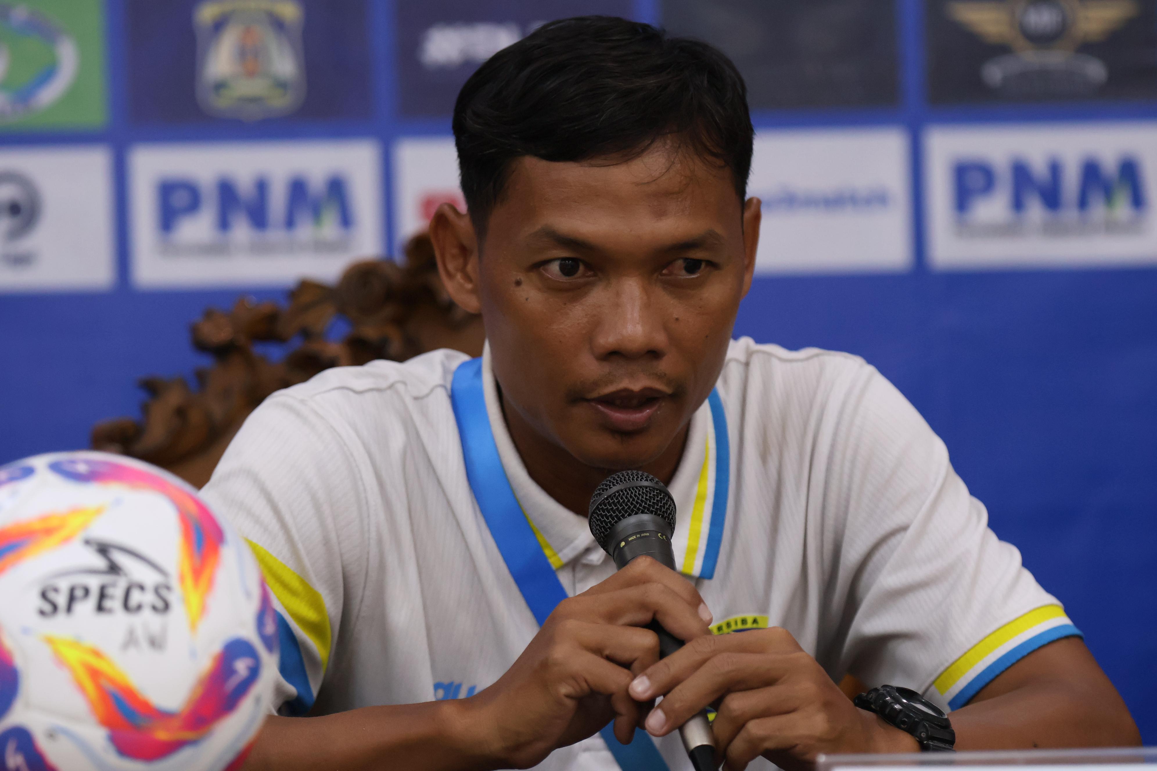 Pelatih Persiba Balikpapan M Nasuha.