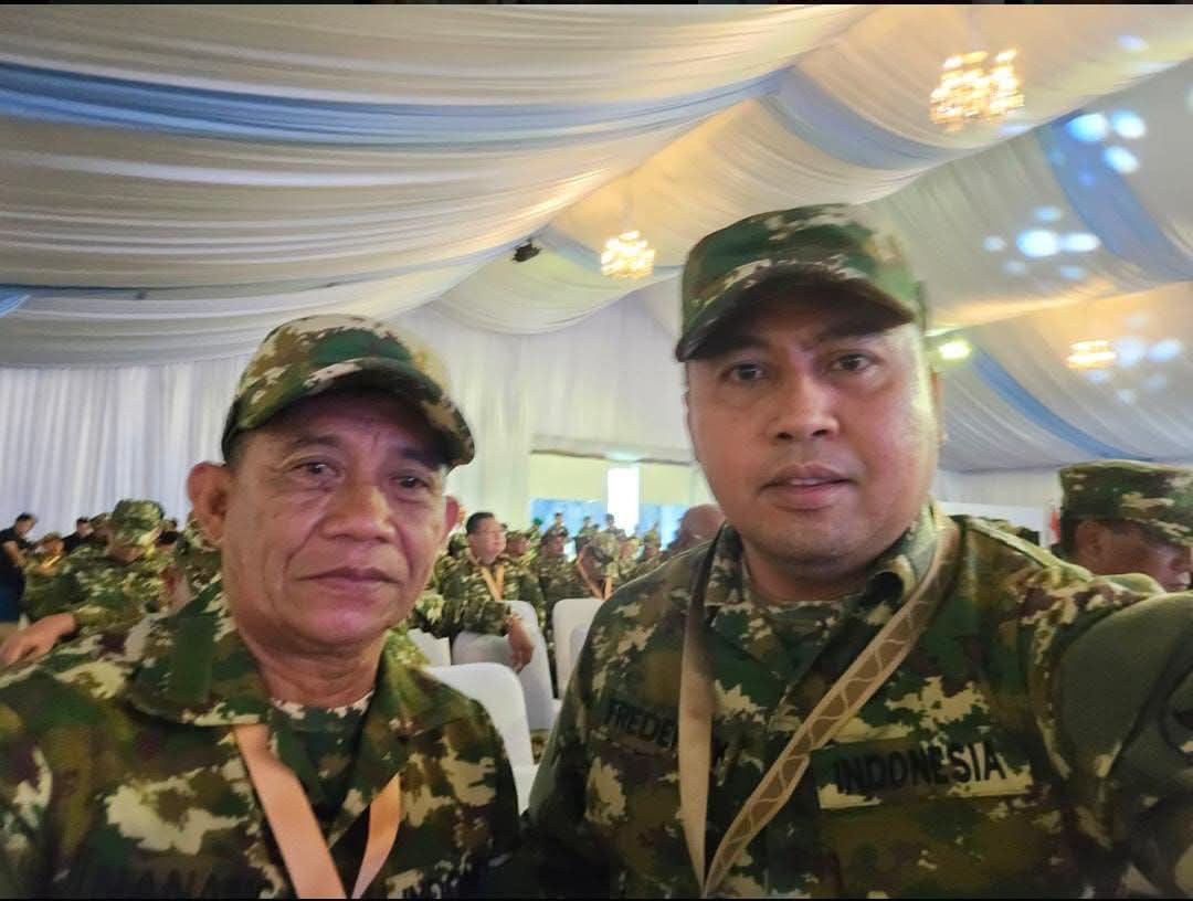 Bupati dan Wakil Bupati Kutai Barat, Frederick Edwin dan Nanang Adriani.