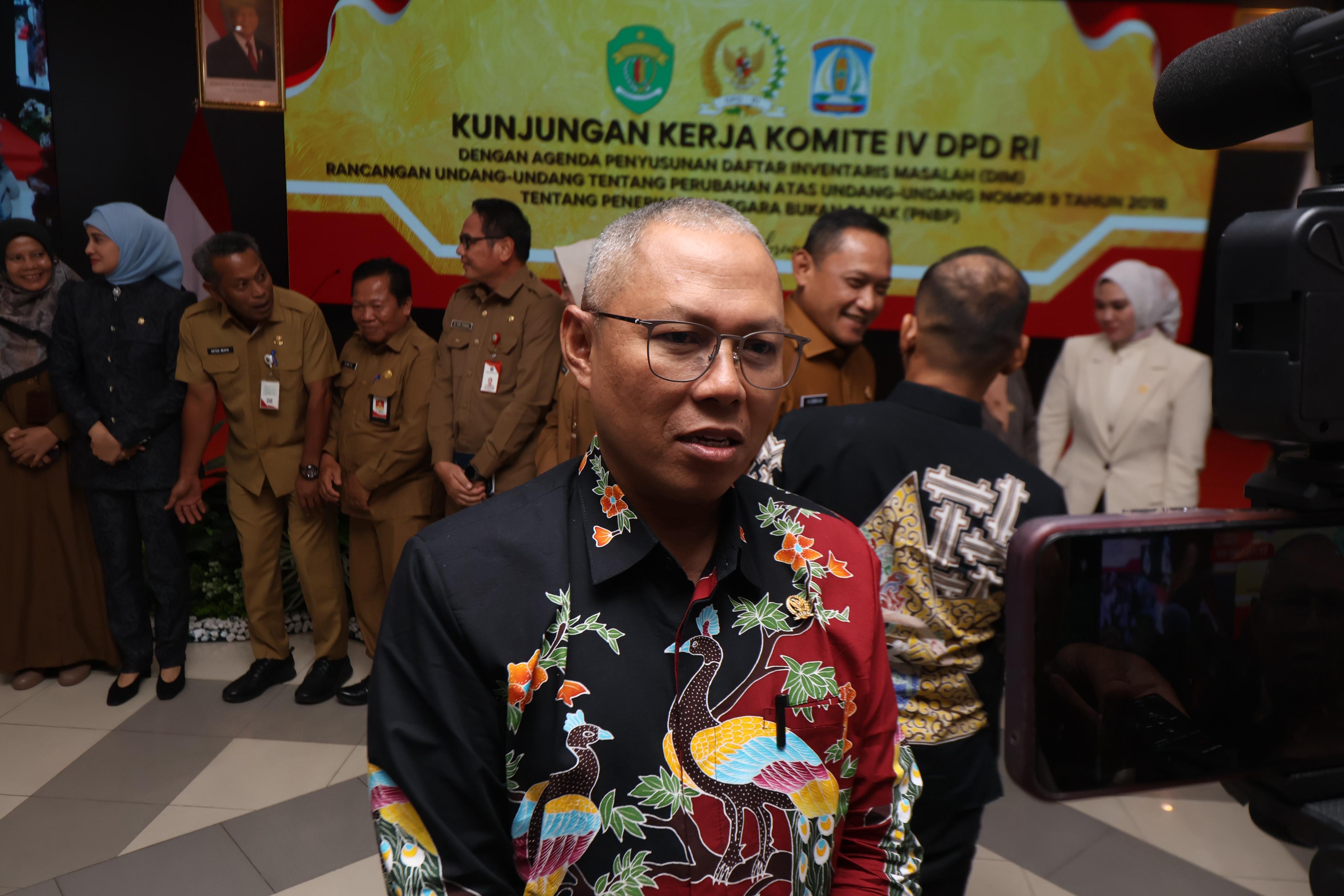 Ketua Komite IV DPD RI Ahmad Nawardi.