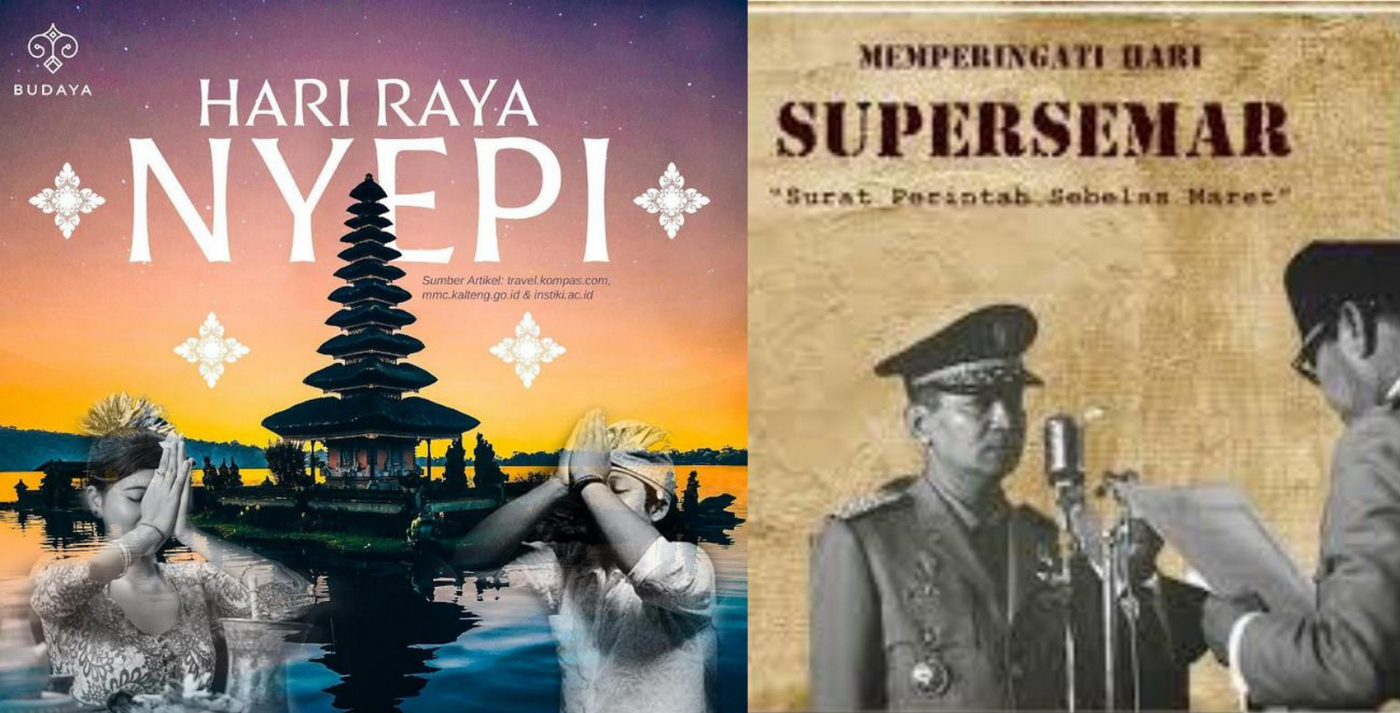 MOMENTUM: Daftar hari besar nasional dan internasional Maret 2025.