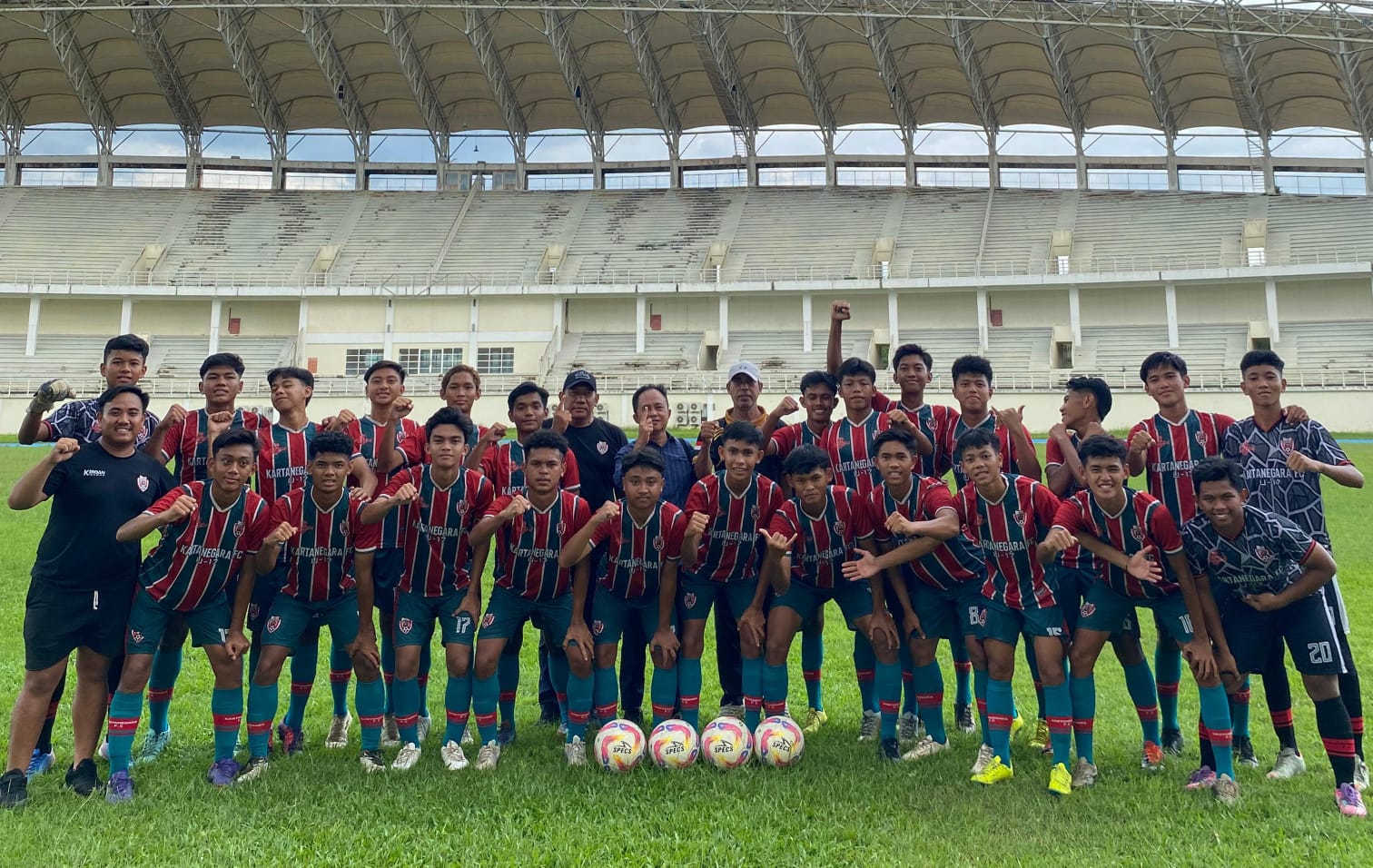 Skuad Kartanegara U-17 terus melakukan persiapan jelang Piala Soeratin U-17.