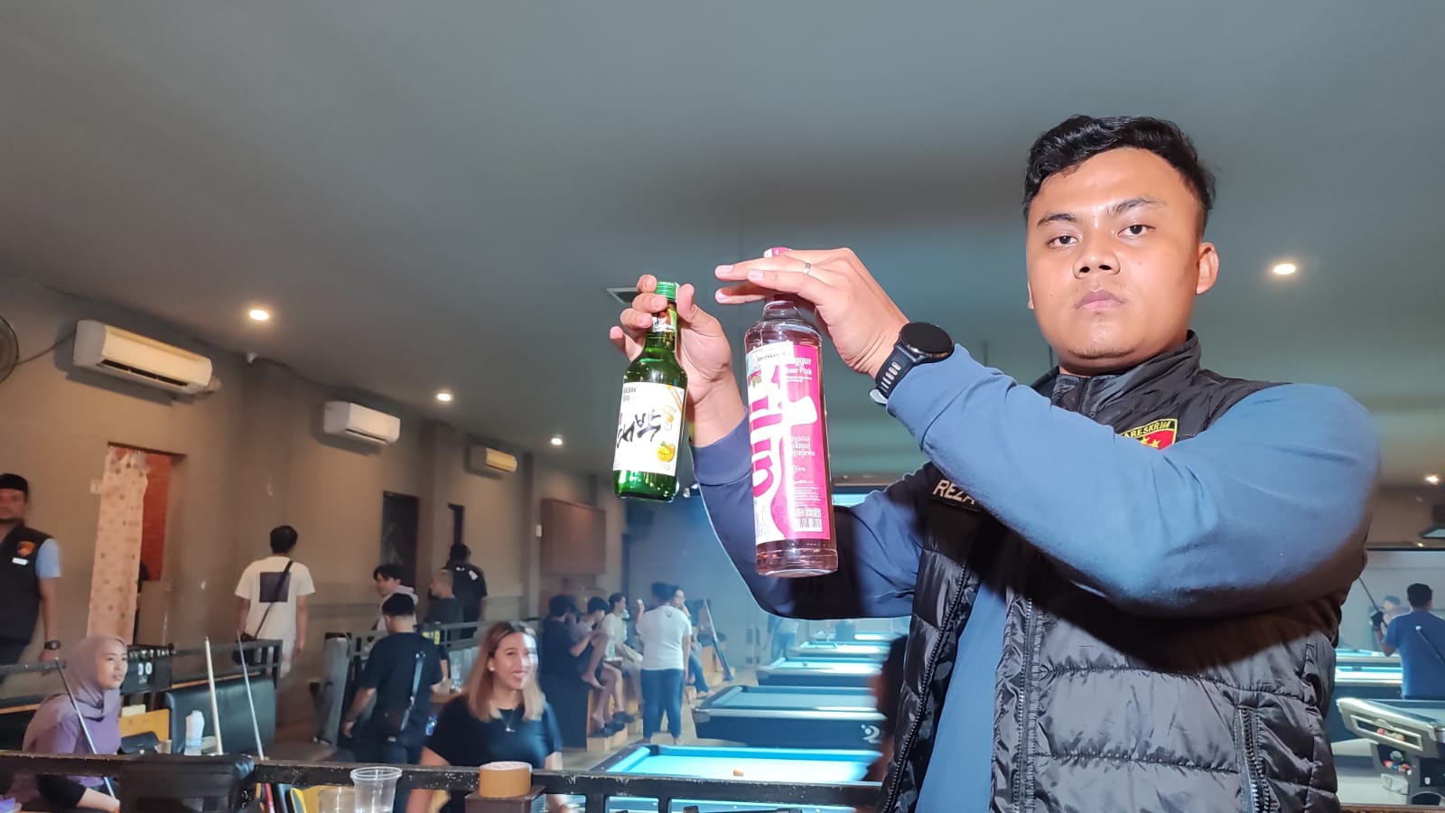 SALAHI ATURAN: Dark Horse Biliard di Jalan Pangeran Antasari, Kelurahan Teluk Lerong Ulu, Kecamatan Sungai Kunjang, diduga turut menjual minuman keras serta dugaan perjudian.