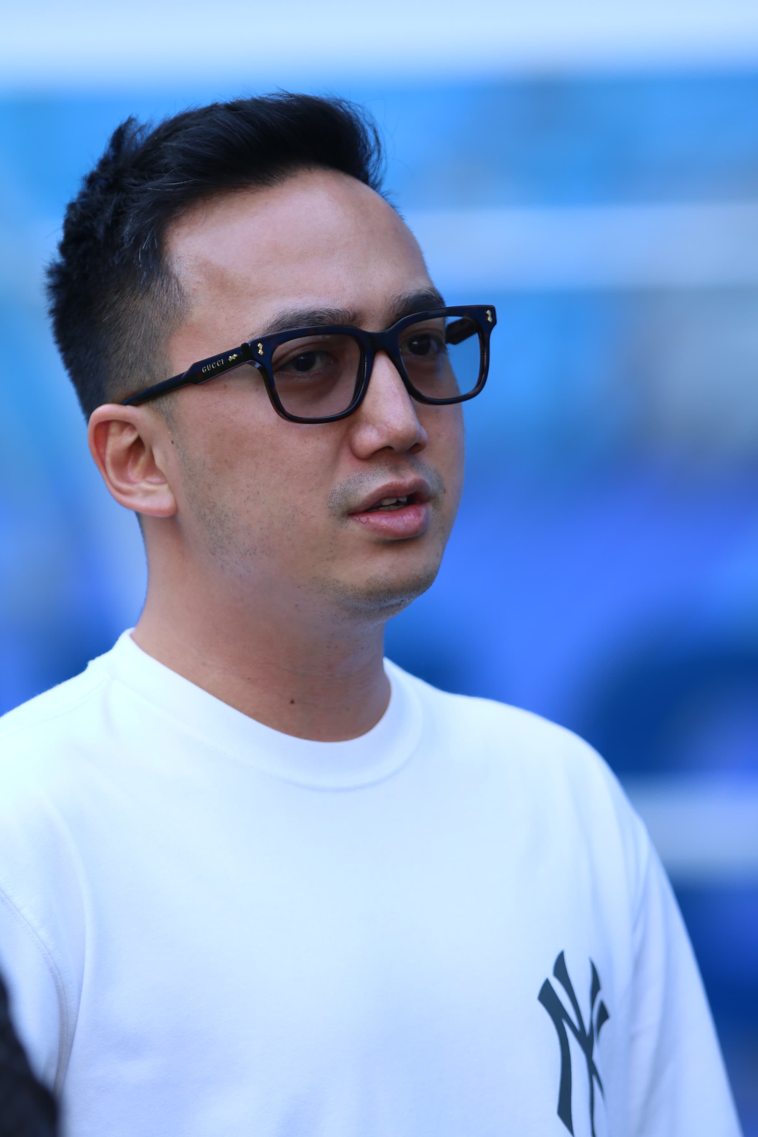 TEPIS : CEO Persiba Balikpapan tepis dugaan ada aliran dana dari Catur Adi ke Persiba. (FOTO: ANGGI PRADITHA/KP)