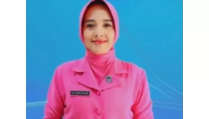 Dewi Fajar, istri dari eks Kapolres Ngada AKBP Fajar Widyadharma.