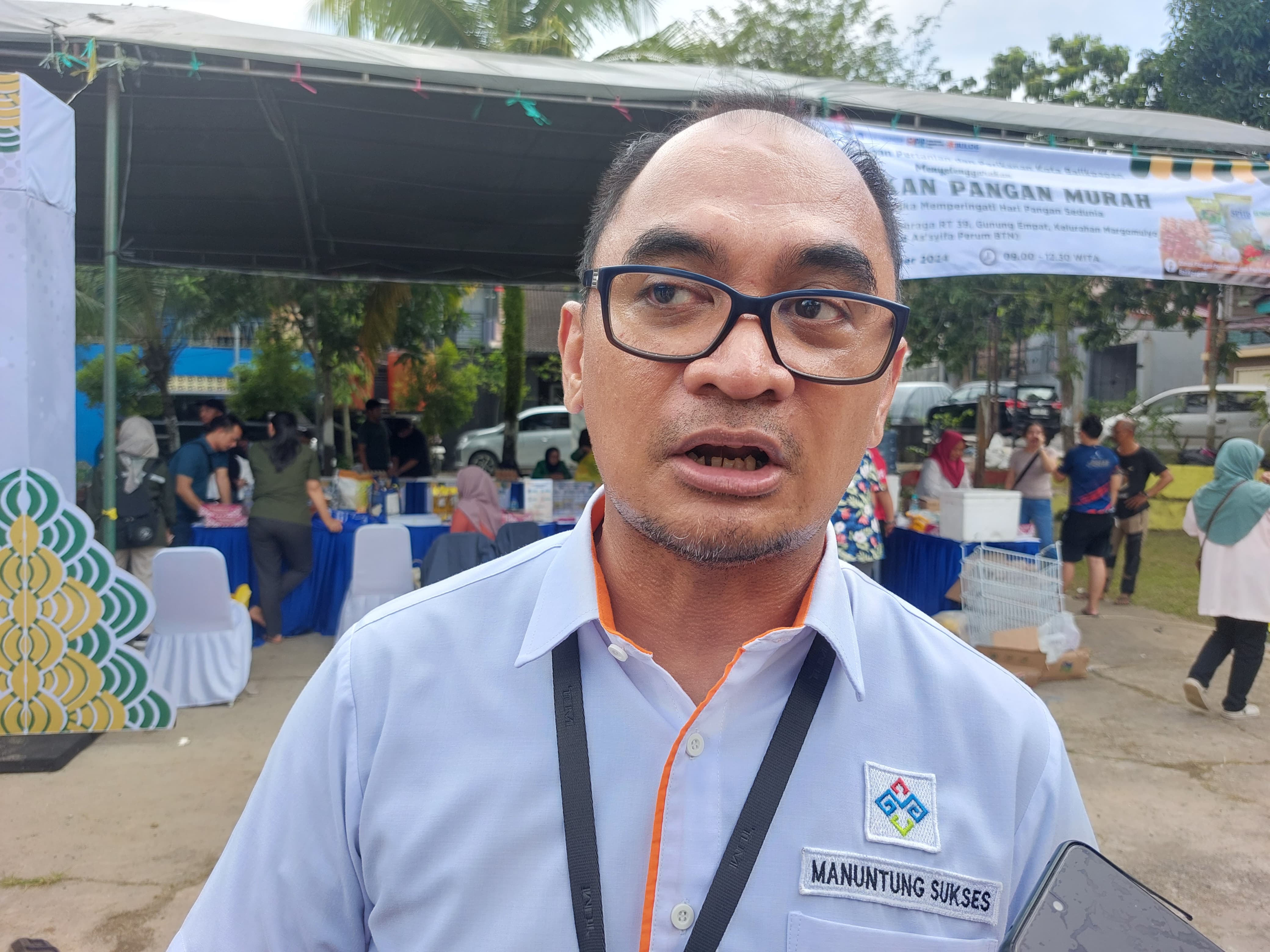 Dirut Perumda Manuntung Sukses-Andi Sangkuru (Dina Angelina/KP)