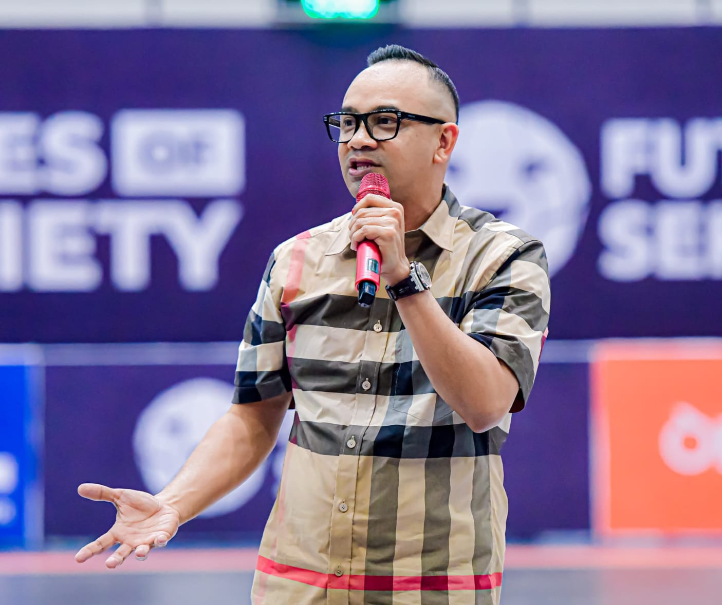 Ketua Asosiasi Futsal Provinsi Kaltim Adnan Faridhan.