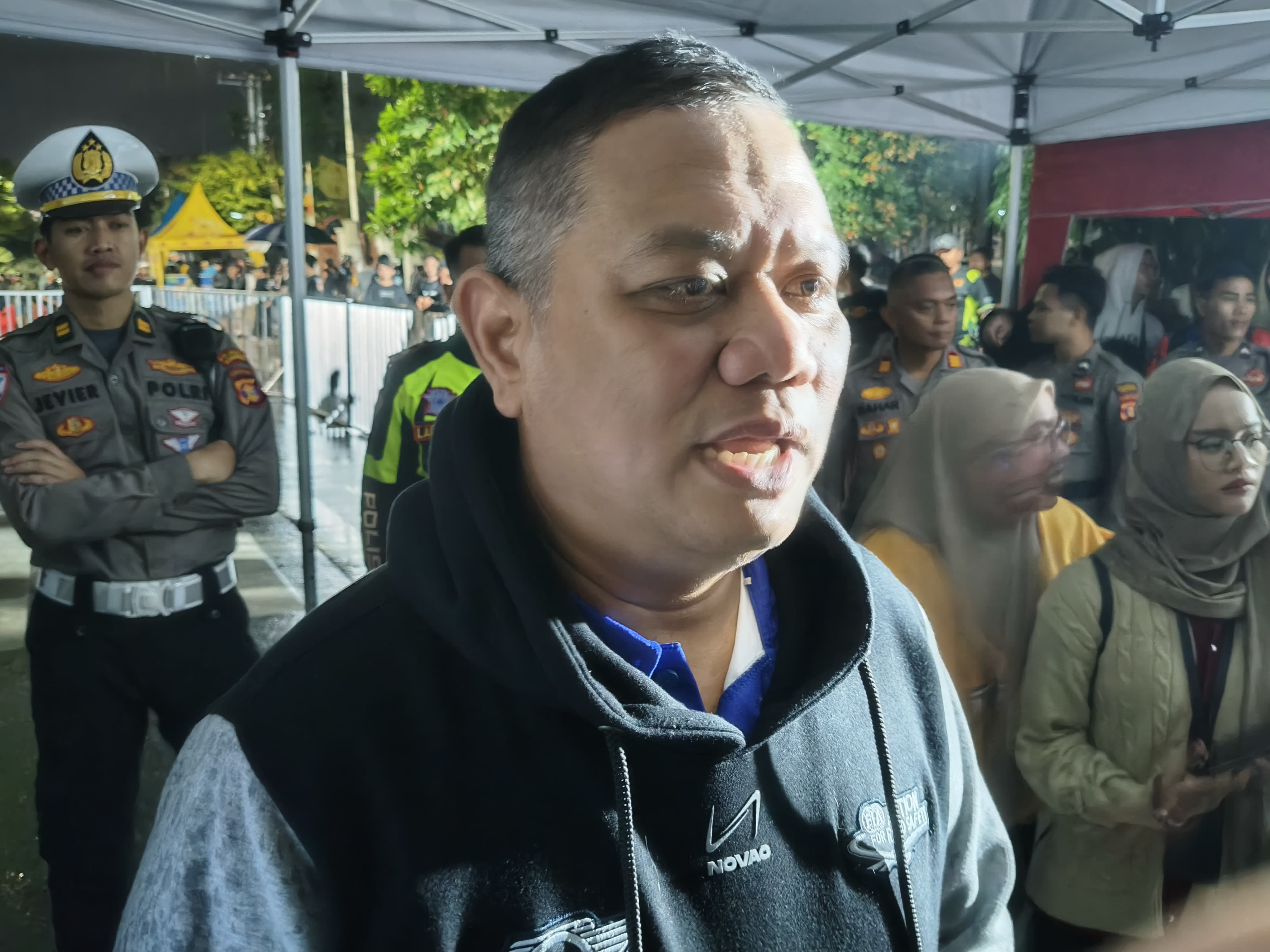 Ketua Ikatan Motor Indonesia Samarinda Syahril Sarapping.