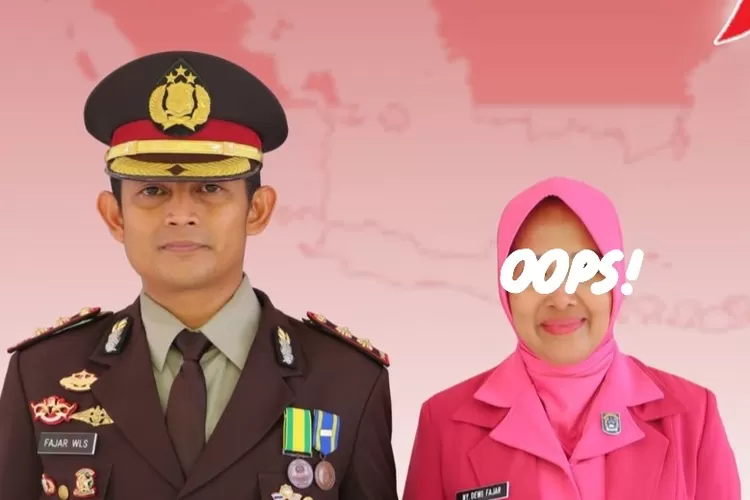 Eks kapolres Ngada AKBP Fajar dan sang istri, Dewi Fajar.