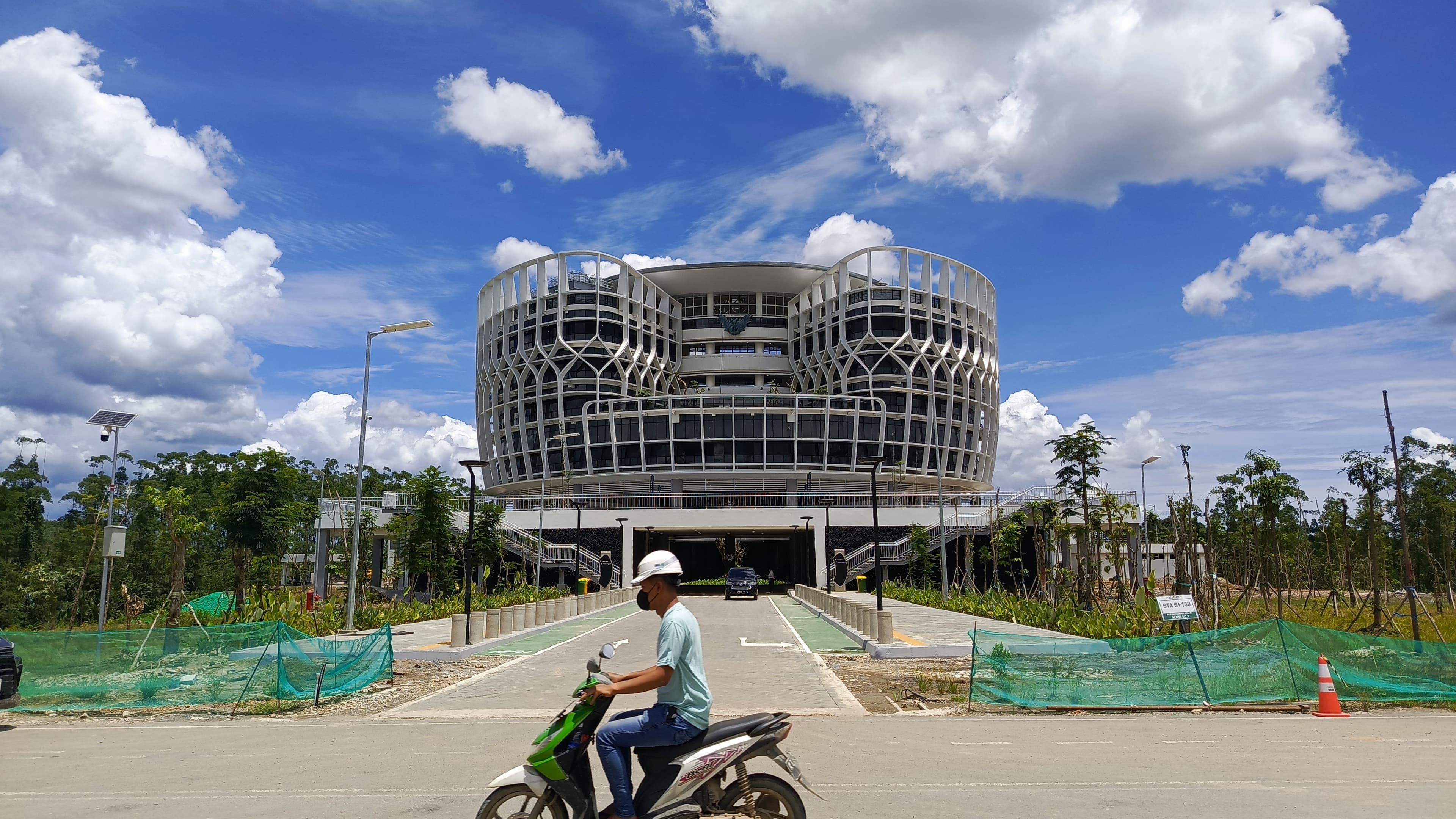 MULAI BEROPERASI: City Hall Kantor Otorita IKN di Kecamatan Sepaku, Kabupaten PPU.