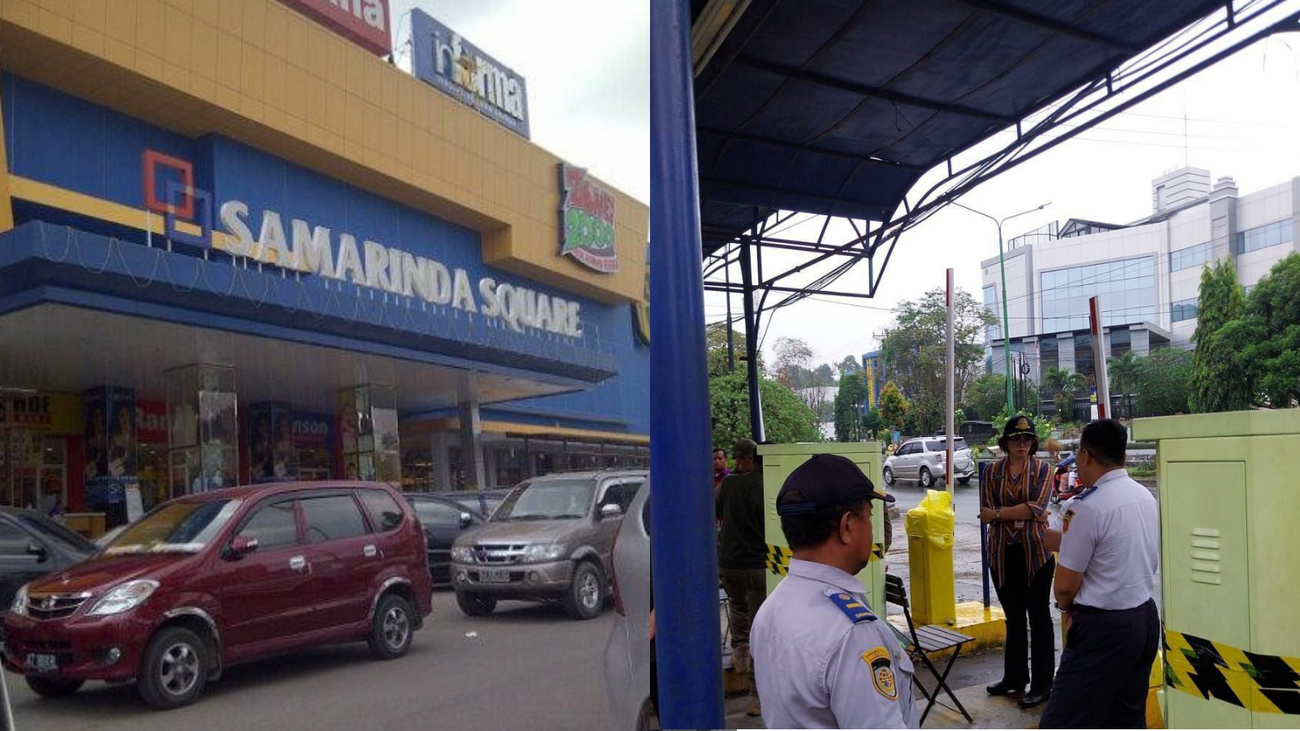 SEGEL: Mal Samarinda Square akhirnya disegel lantaran belum memenuhi izin sesuai regulasi yang berlaku.