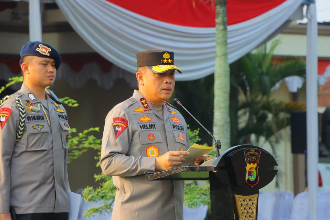 Kapolda Lampung Irjen Helmy Santika. (Tribrata Polda Lampung)