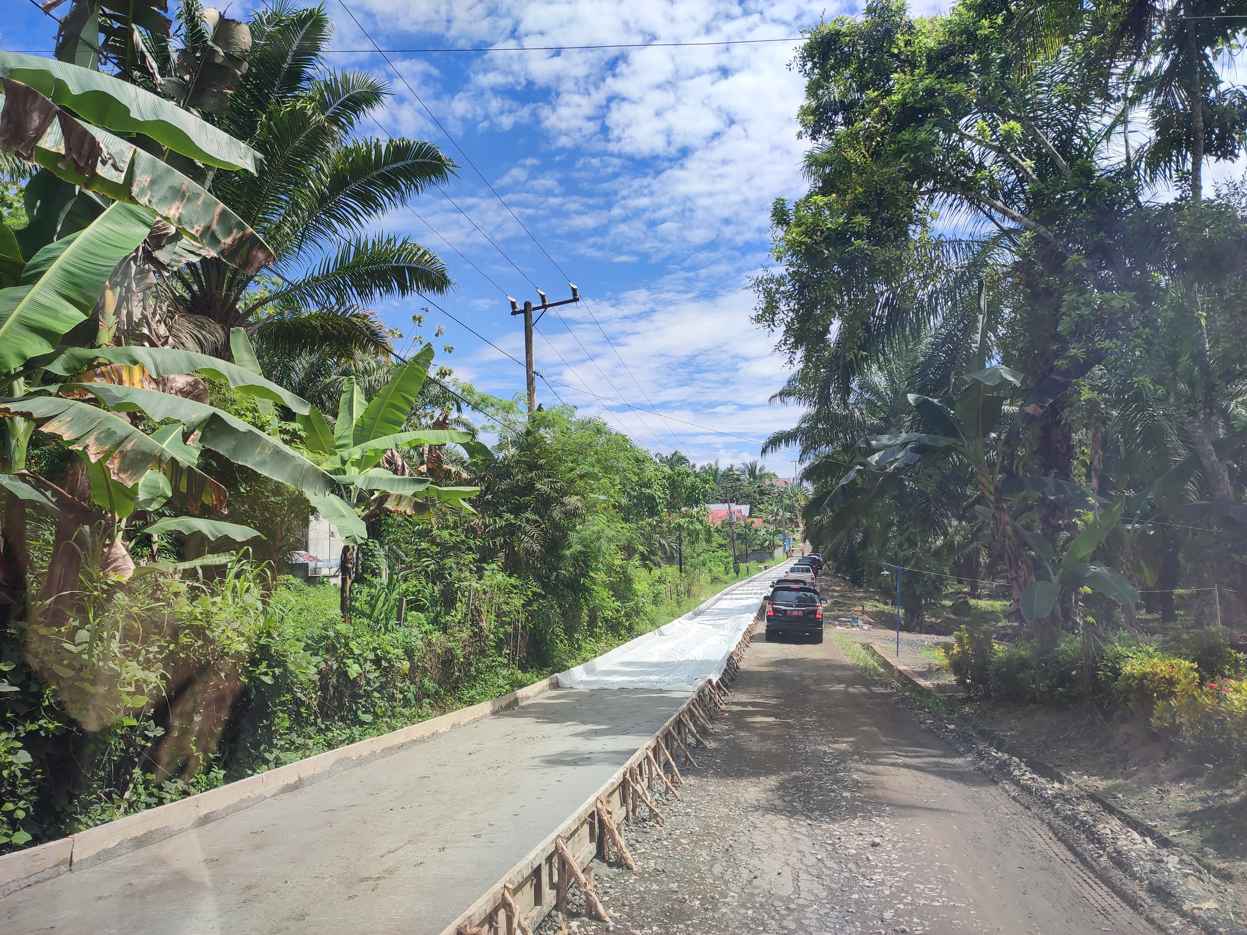 DIANGGARKAN: Jalan usaha tani di Paser mendapatkan alokasi pembangunan Rp 43 miliar pada 2025 ini.