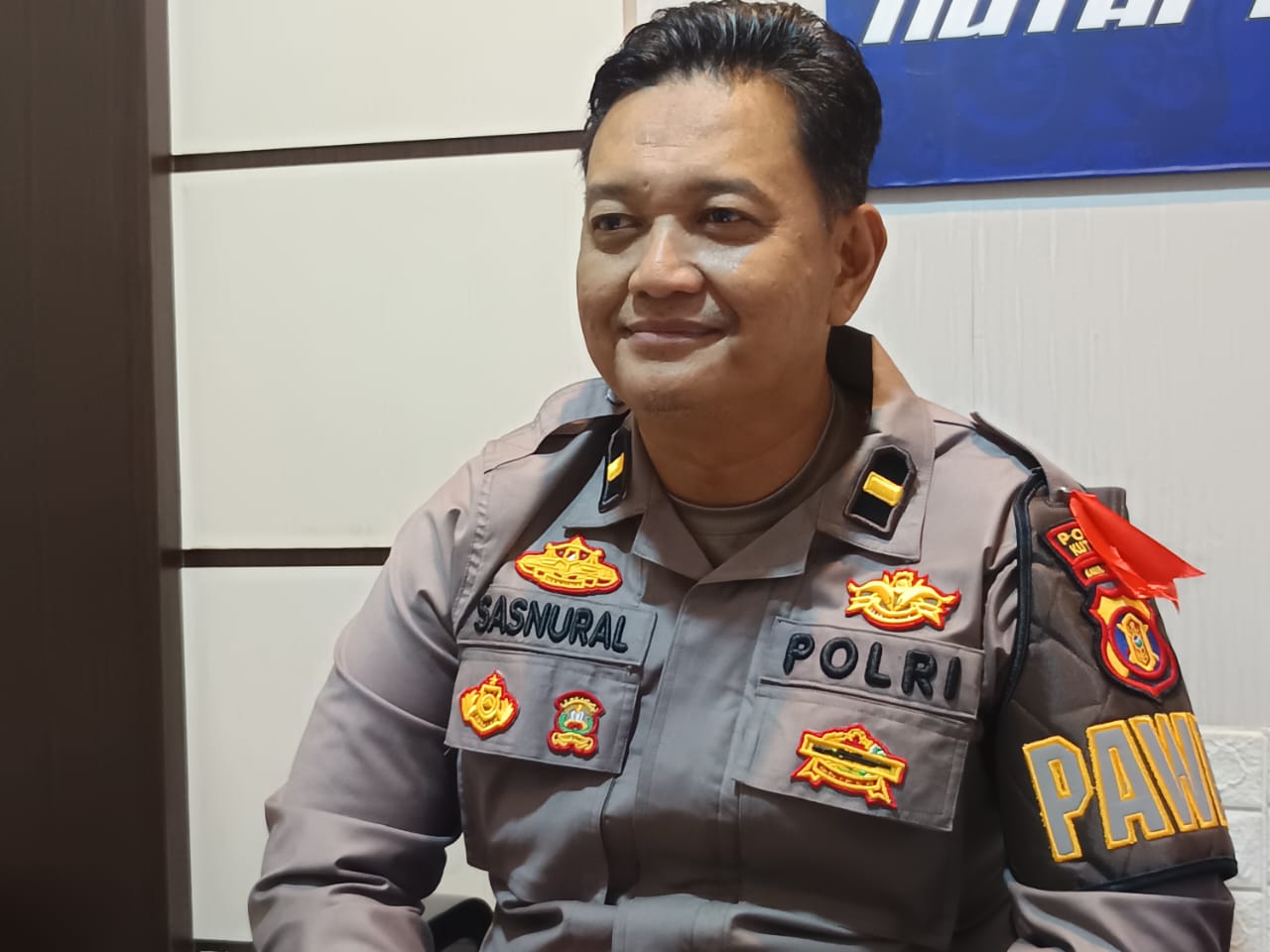 Kepala Unit Penegakan Hukum Satlantas Polres Kutim, Ipda Sasnural