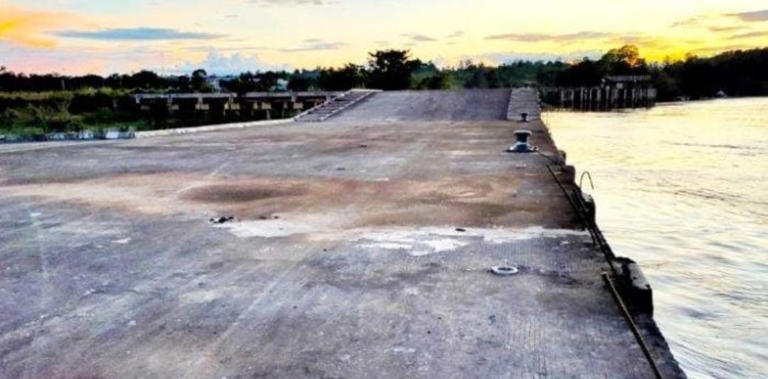 Pelabuhan Royoq yang dimulai proyeknya pada 2016, akan segera dilanjutkan Pemkab Kubar.