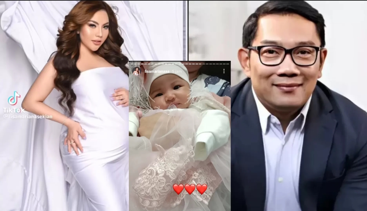 Ridwan Kamil, Lisa Mariana dan foto diduga anak hasil hubungan gelap mereka (Instagram.com/@lisamarianaaa)