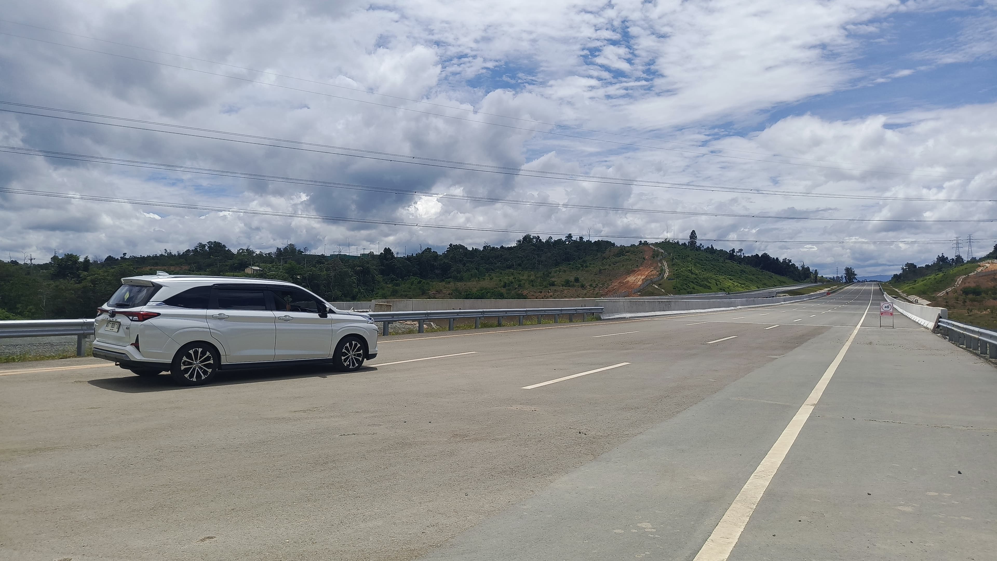 DUA HARI LAGI: Prediksi puncak kepadatan kendaraan di Tol IKN Sisi Balikpapan mencapai 4 ribu kendaraan.