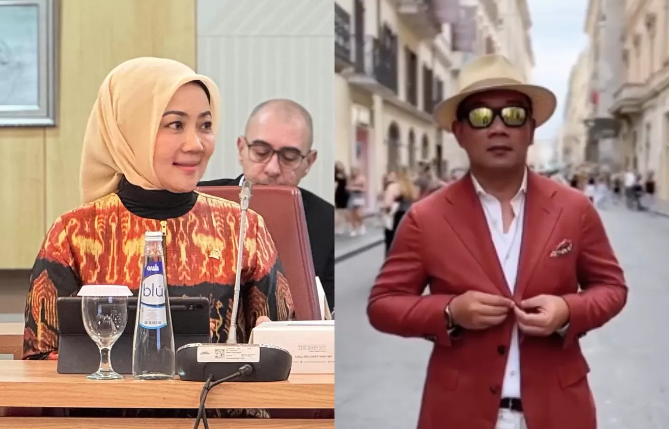 Atalia Praratya dan Ridwan Kamil.