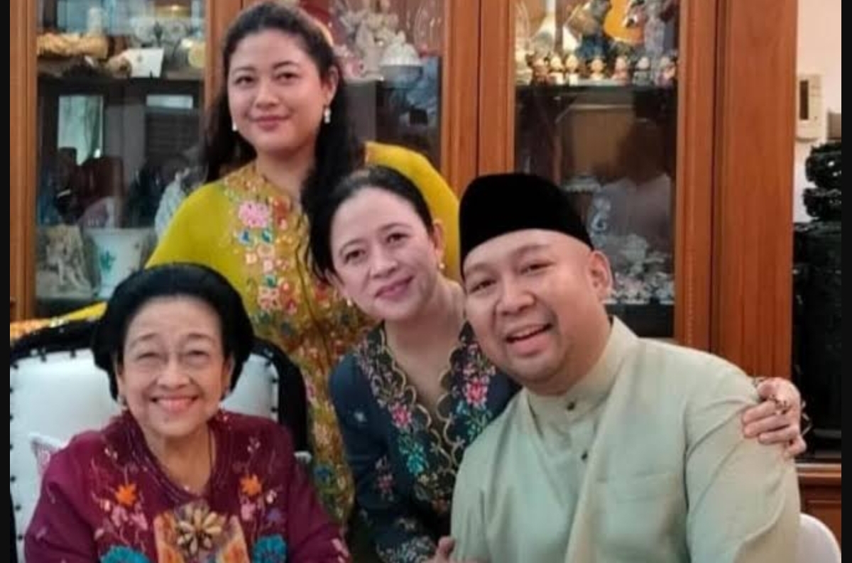 Didit Prabowo, Megawati Soekarnoputri dan Puan Maharani.