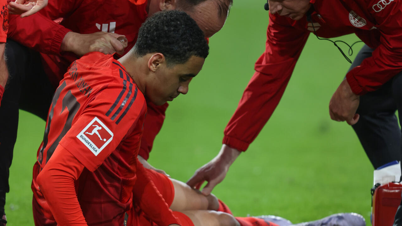 Jamal Musiala mengalami cedera sehingga harus absen laga Bayern vs Inter Milan.
