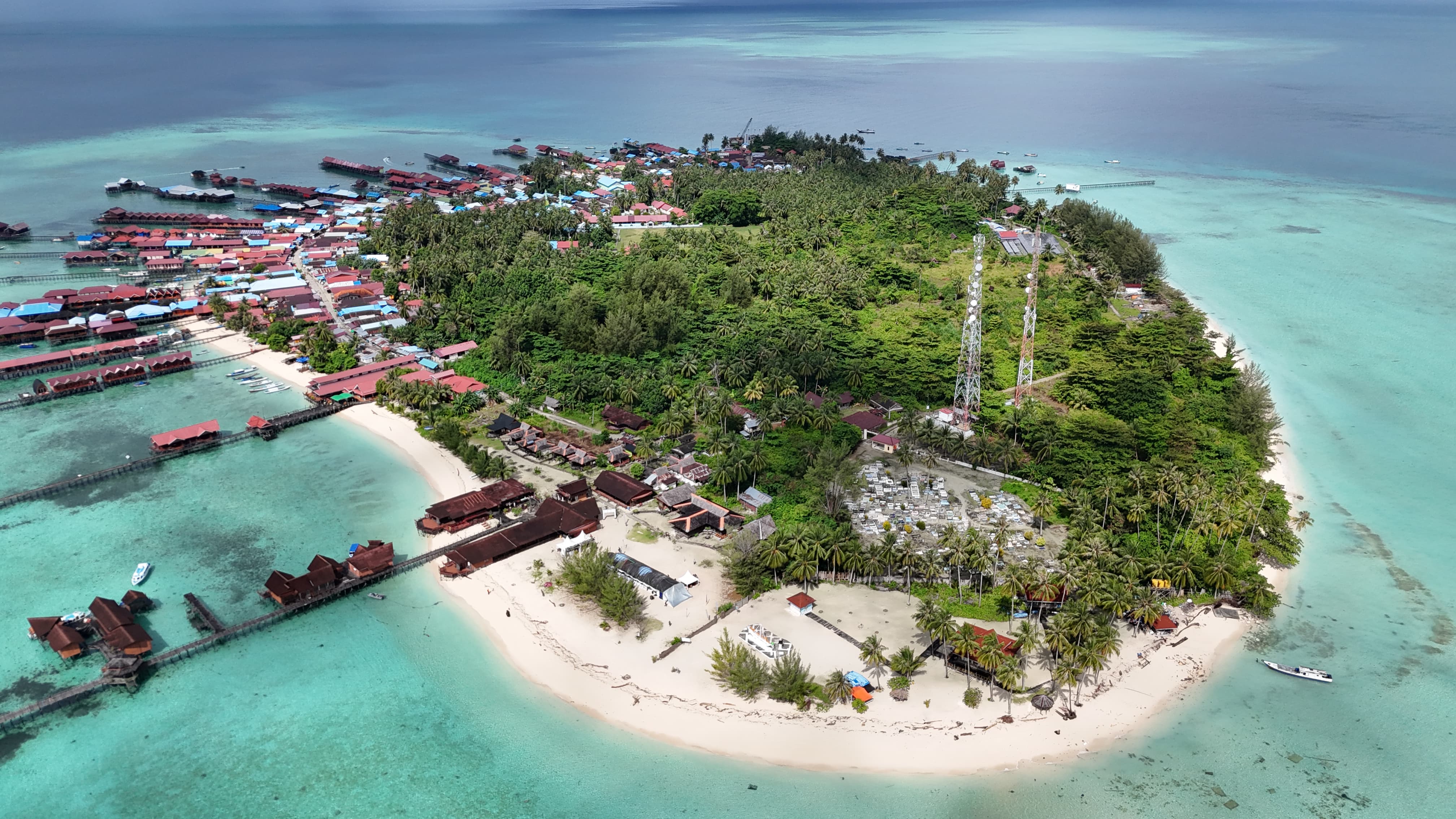 KEINDAHAN DERAWAN: Pulau Derawan dikenal luas karena keindahan alam bawah laut dan kekayaan biota lautnya.
