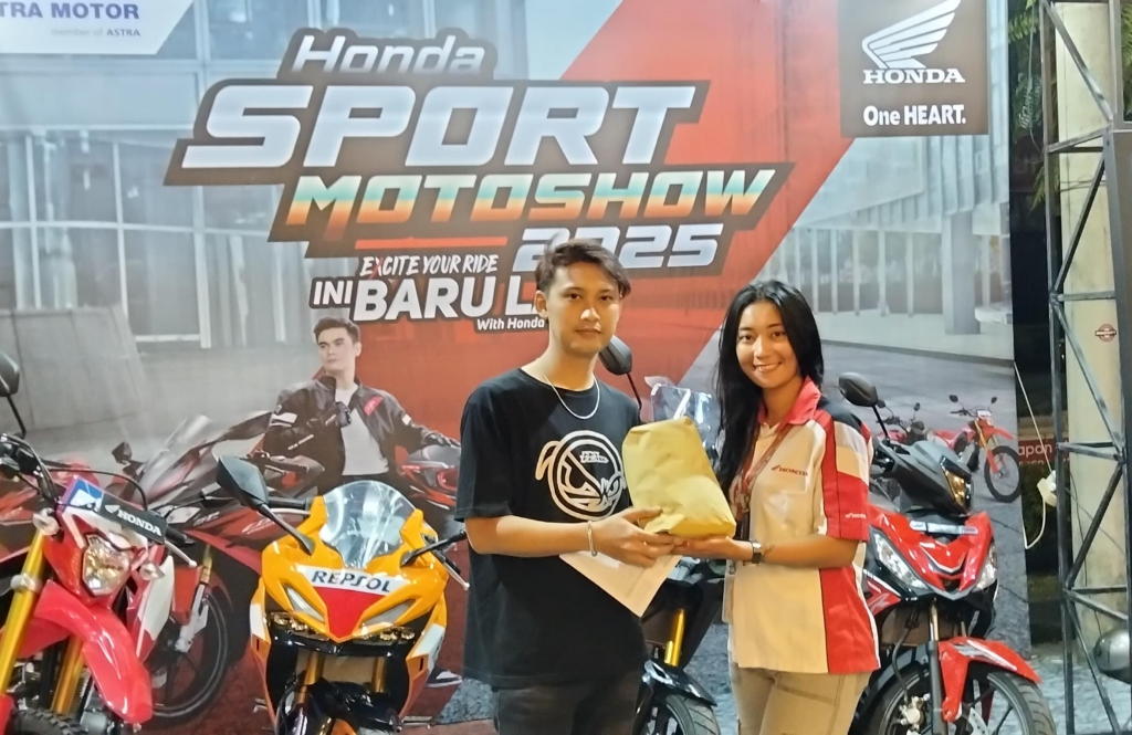 AJANG TAHUNAN: Astra Motor Kaltim 1 menggelar Honda Sport Motoshow 2025 di Balikpapan Baru, Senin (7/4).