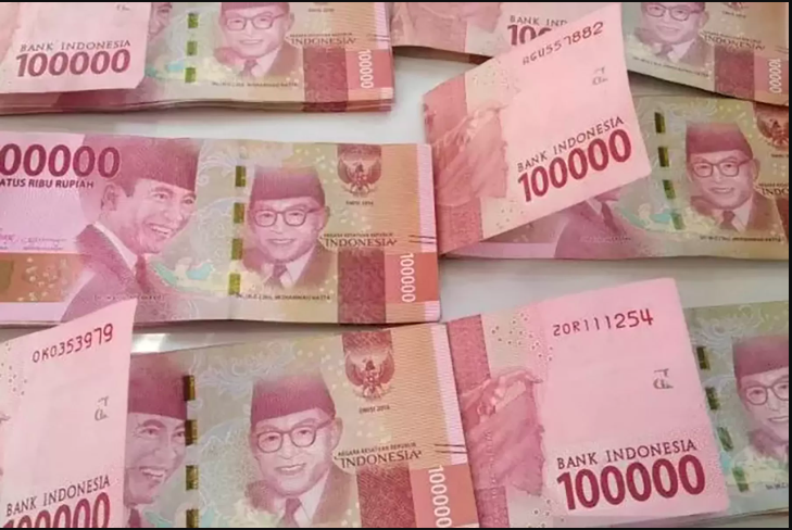 Ilustrasi uang pensiunan PNS yang dibayarkan PT Taspen.