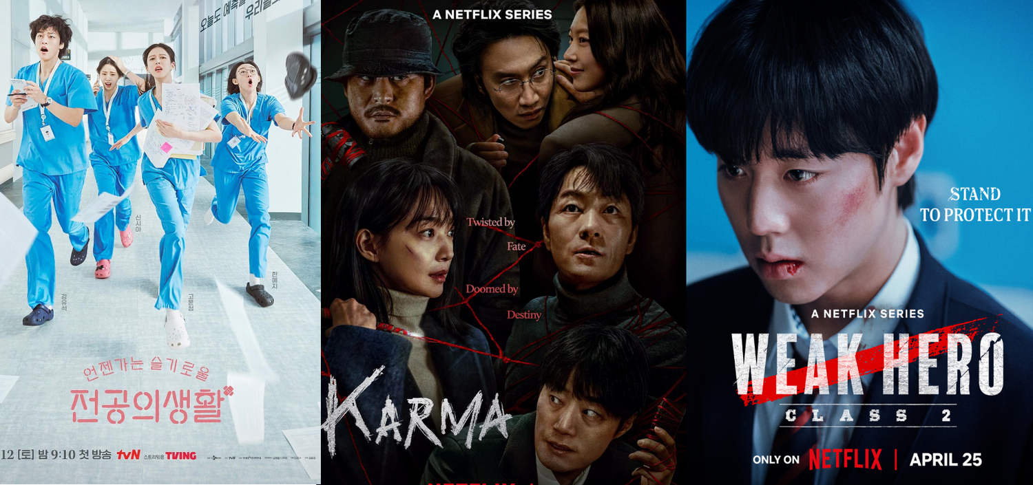DRAMA KOREA: Drakor terbaru April 2025, dari Resident Playbook, Karma, hingga Weak Hero Class 2.