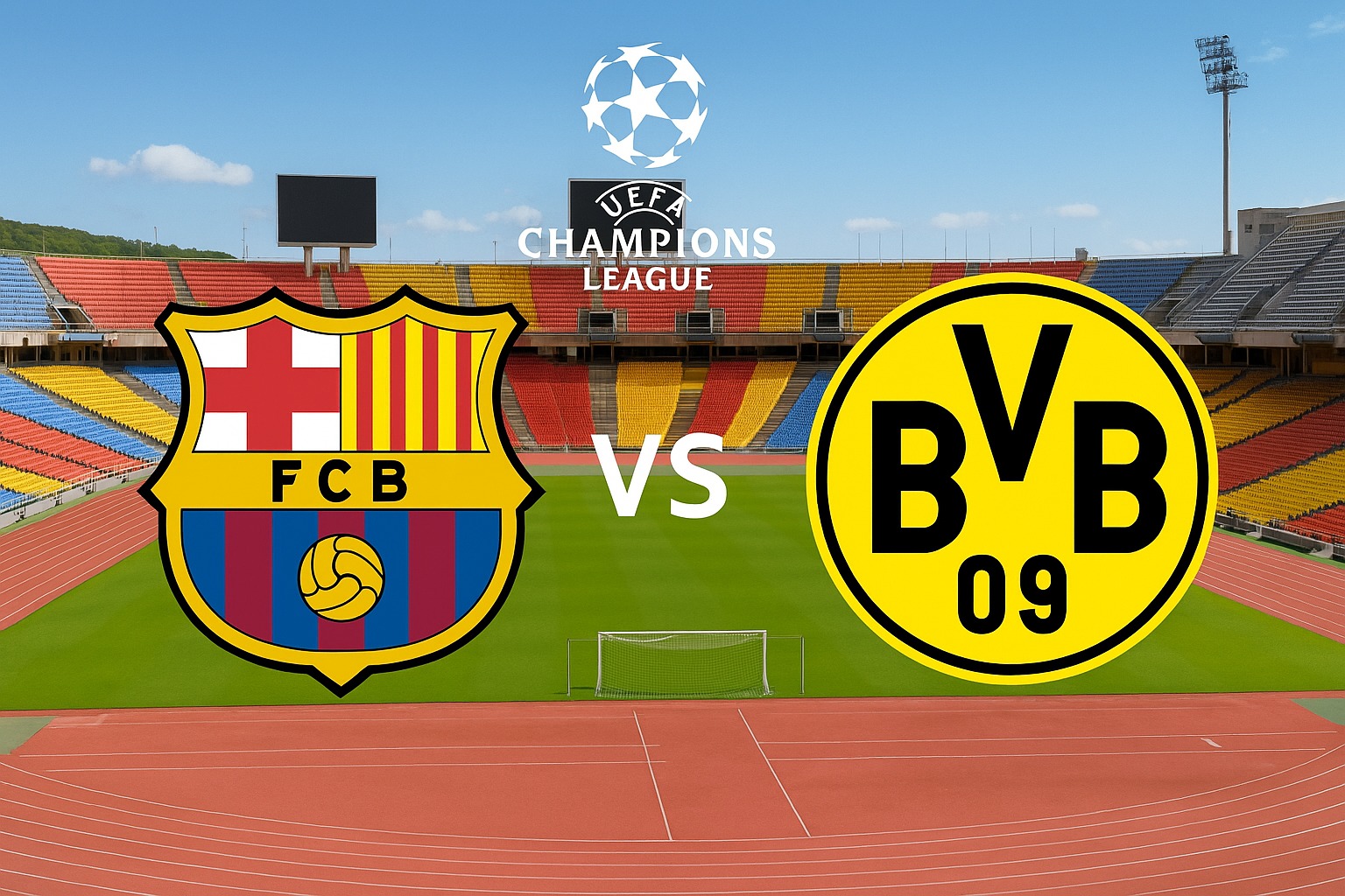 Leg pertama perempatfinal Liga Champions Barcelona vs Dortmund akan berlangsung Kamis dini hari (10/3/2025).