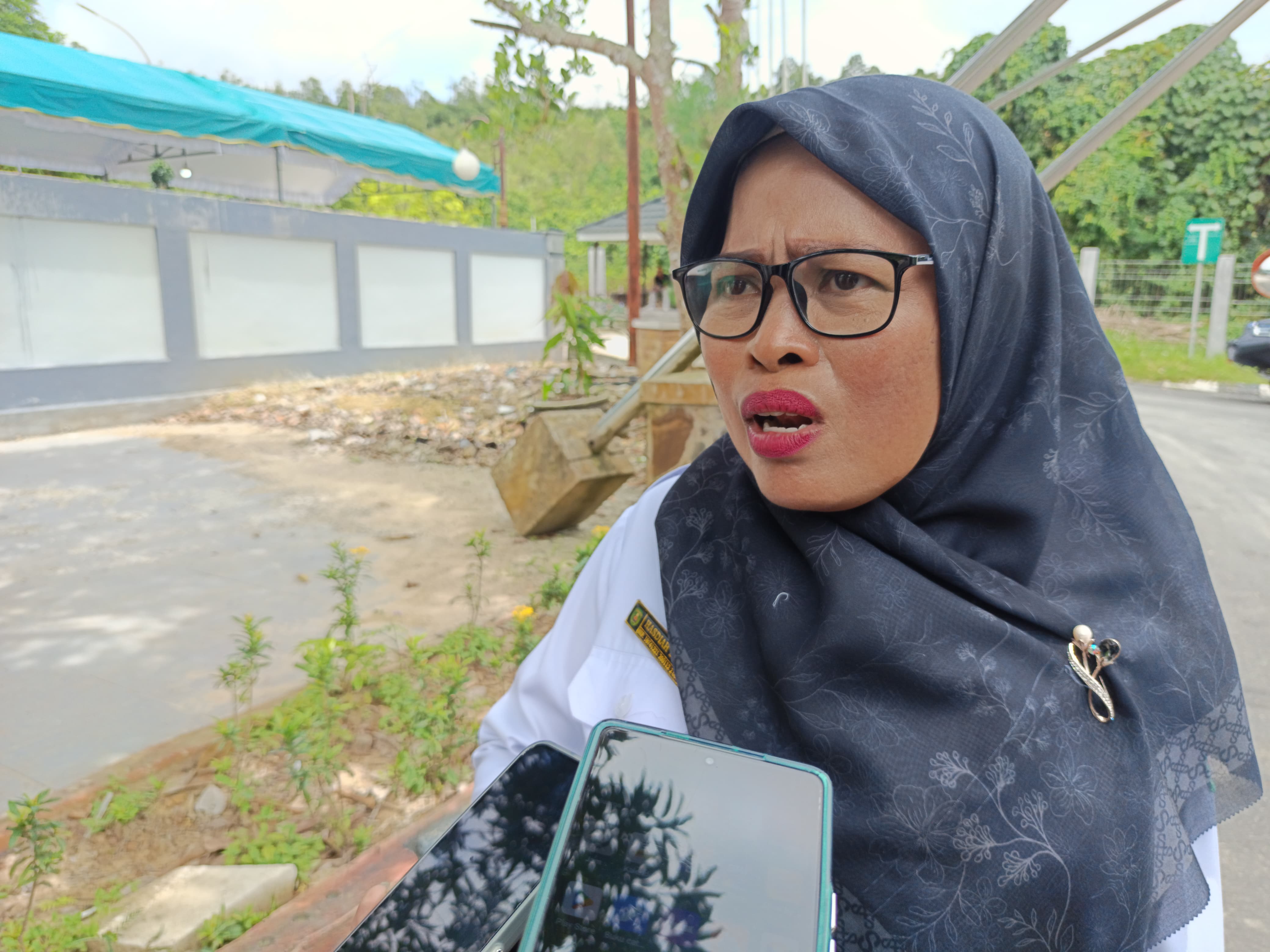 Camat Sangatta Utara, Hasdiah.