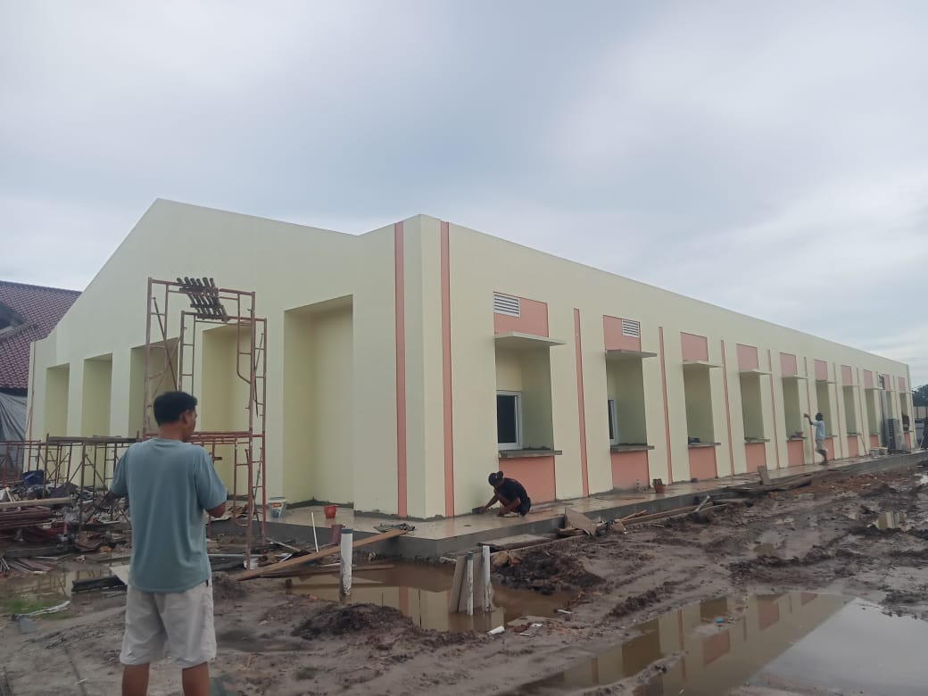 TUNGGU DIRESMIKAN: Gedung baru instalasi rawat inap kelas tiga RSUD RAPB PPU tunggu diresmikan, dan bakal dilakukan dengan rekrutmen puluhan tenaga perawat baru.