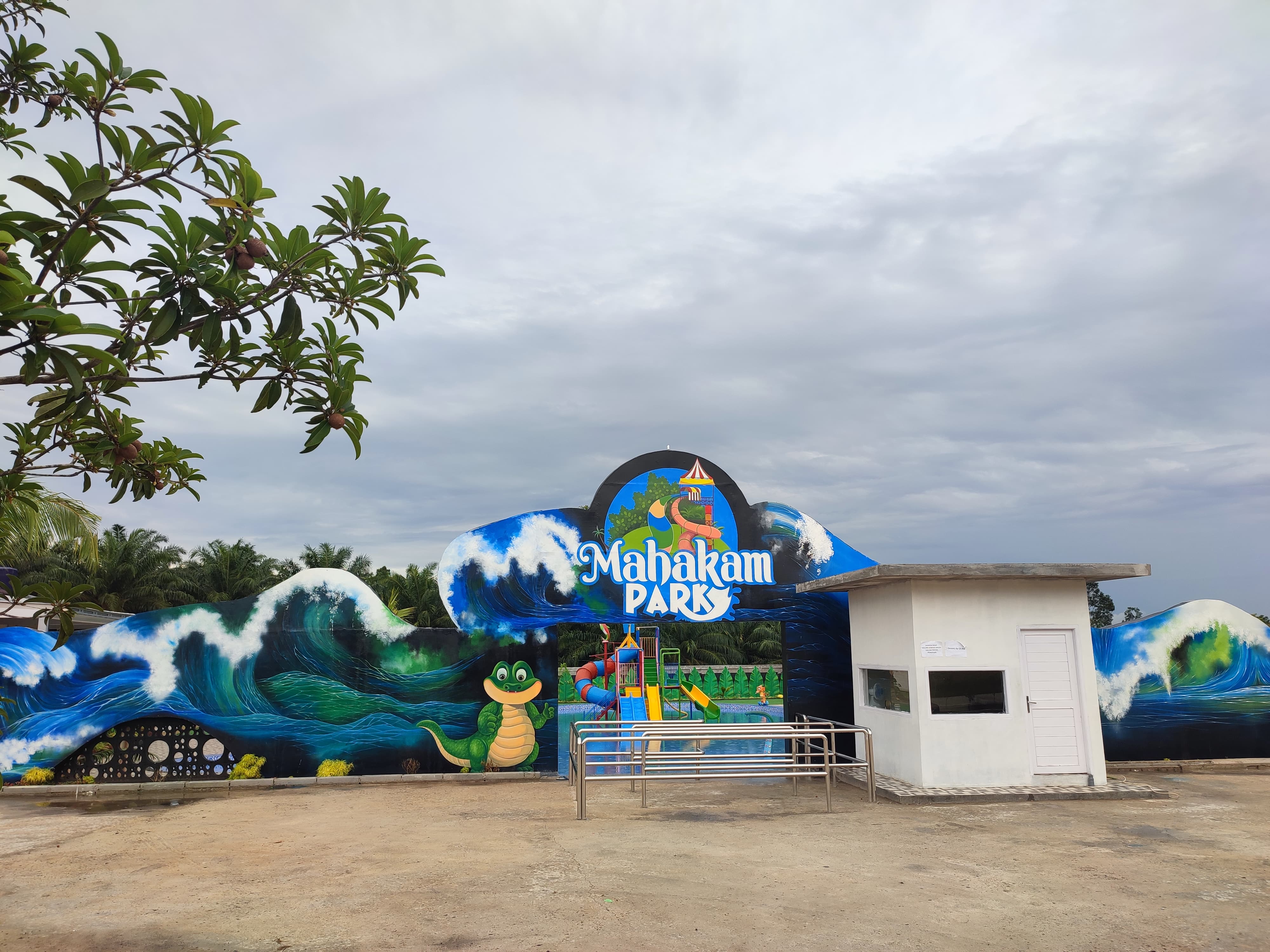 DESTINASI BARU: Wisata baru untuk warga Paser bernama Mahakam Park hadir di Kecamatan Paser Belengkong.