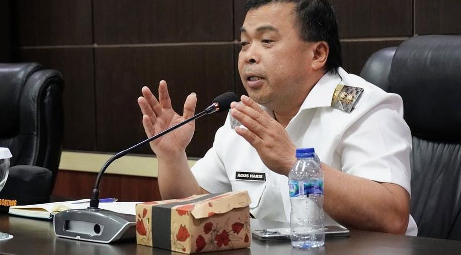 Wakil Wali Kota Bontang Agus Haris.