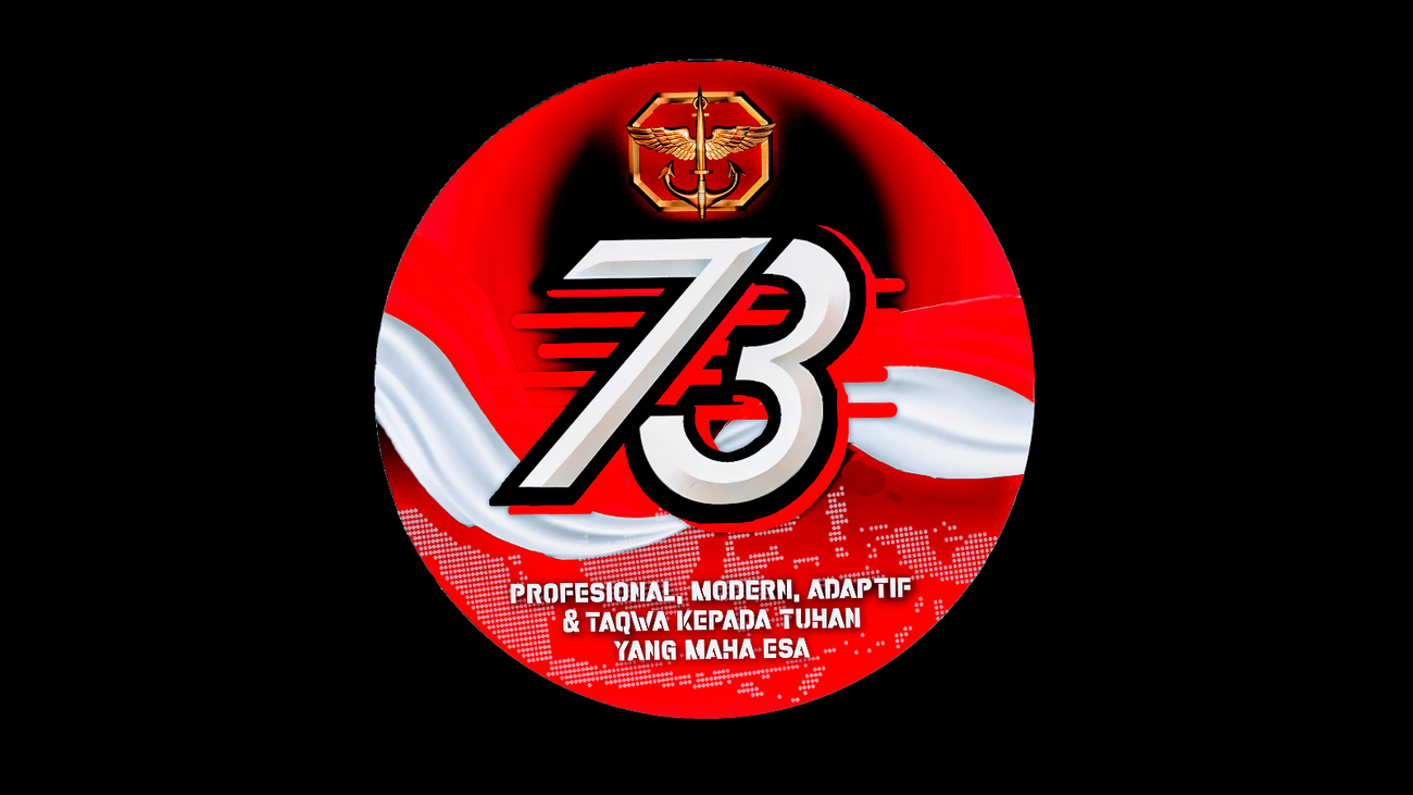 HARI JADI: Tema dan Logo Hari Kopassus 2025.