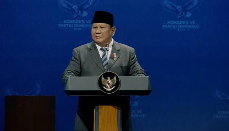 Presiden RI Prabowo Subianto.