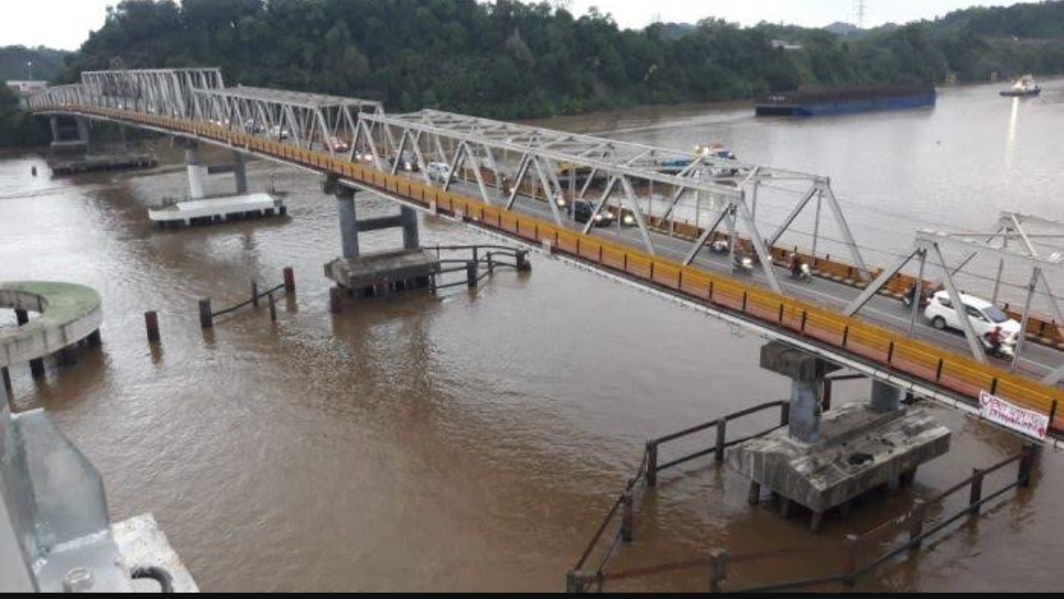 Jembatan Mahakam 1 Samarinda. (FOTO: IST)