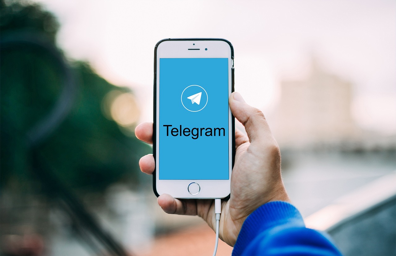 Ilustrasi aplikasi Telegram.
