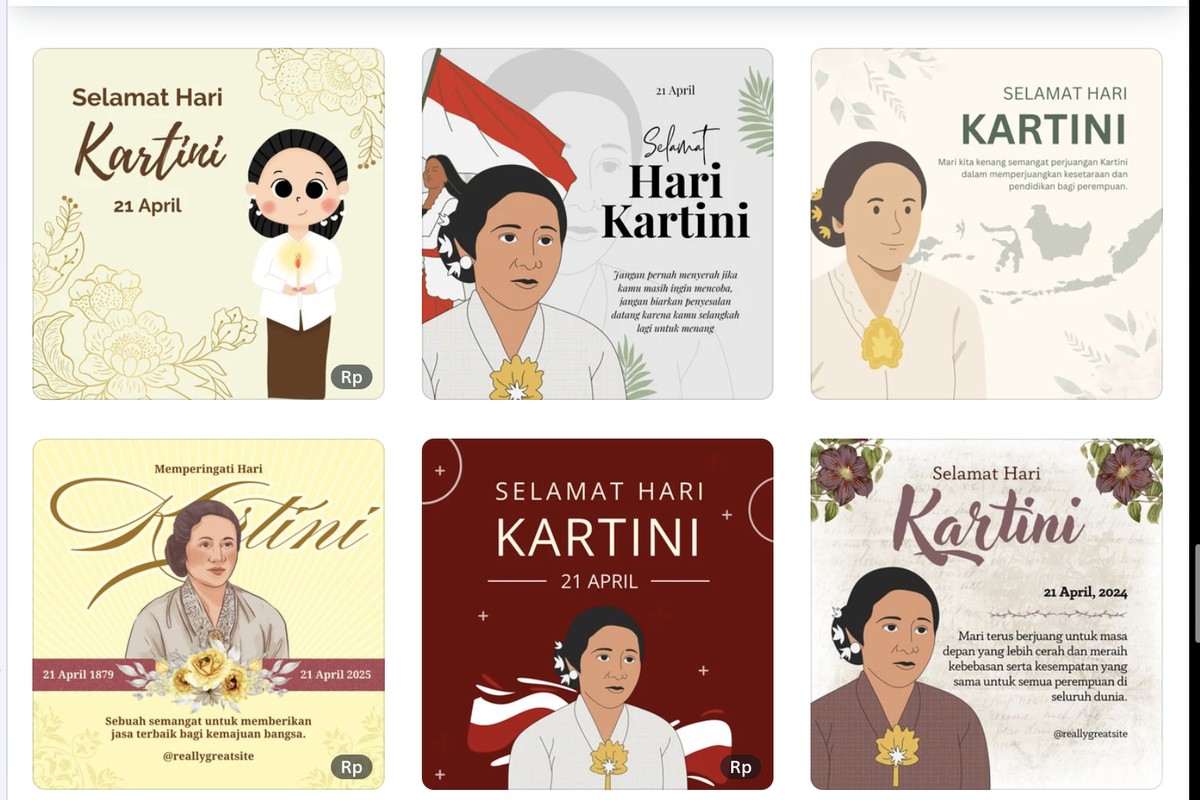 Poster Hari Kartini.